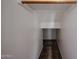 Compact closet with ample overhead storage space, ideal for organization and maximizing space at 4306 E Raven Rd, Phoenix, AZ 85044