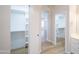Walk in closet with built in shelving at 6388 W Donald Dr, Glendale, AZ 85310