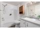 Full bathroom with shower, toilet and vanity sink at 11000 N 91St Ave # 101, Peoria, AZ 85345