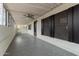 Covered patio with ceiling fan, offering a cool retreat with access to a screened area at 11000 N 91St Ave # 101, Peoria, AZ 85345