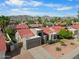 Charming home features a red tile roof, desert landscaping, and mountain views at 11106 E Clinton St, Scottsdale, AZ 85259