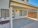 Rear patio featuring stucco construction and offering a relaxing outdoor space at 13620 N 82Nd Ln, Peoria, AZ 85381