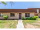 Charming exterior with well-maintained landscaping, a covered entry, and a cozy aesthetic at 1634 E Donner Dr, Tempe, AZ 85282