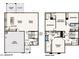 A layout of the home's floorplan, including the kitchen, living room, bedrooms and bathrooms at 22962 N 182Nd Ln, Surprise, AZ 85387