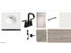 Bathroom featuring modern sink, cabinet, and hardware, as well as tile flooring at 24129 W Bowker St, Buckeye, AZ 85326
