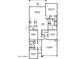 Detailed floor plan showcasing the layout of this home including the bedrooms, bathrooms, and great room at 24183 W Agora Ln, Buckeye, AZ 85326