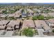 Panoramic aerial view features houses with desert landscaping, tile roofs, and community layout at 29214 N 19Th Ln, Phoenix, AZ 85085