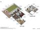 Detailed floorplan of the house showing the layout of the first and second floors at 3349 E Flamingo Ct, Gilbert, AZ 85297
