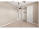 Neutral bedroom with closet and carpet at 3637 E Ebano St, Gilbert, AZ 85295