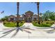 Beautiful single-Gathering home with manicured lawn, desert landscaping, and stone facade at 3637 E Ebano St, Gilbert, AZ 85295