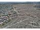 Aerial view of a desert community surrounded by nature trails and desert landscape at 4016 E Western Star Blvd, Phoenix, AZ 85044