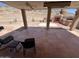 Inviting covered patio featuring an outdoor kitchen area and BBQ, perfect for entertaining guests at 4016 E Western Star Blvd, Phoenix, AZ 85044