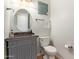 Bathroom with decorative vanity and toilet at 4419 N 24Th Way, Phoenix, AZ 85016