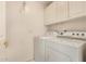 Functional laundry area equipped with a washer and dryer at 5445 E Mckellips Rd # 23, Mesa, AZ 85215