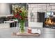 Cozy dining area with stylish centerpiece, perfect for intimate meals and gatherings at 6112 E Jenan Dr, Scottsdale, AZ 85254