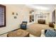 Bright living room with high ceilings, carpet flooring, and ample natural light at 6350 S Four Peaks Pl, Chandler, AZ 85249