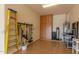 Well-organized garage with tool storage and ample space at 6912 E Quill St, Mesa, AZ 85207