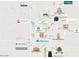 Detailed area map highlighting nearby shops, restaurants, and attractions at 7350 N Via Paseo Del Sur -- # P105, Scottsdale, AZ 85258