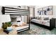 Cozy bedroom with a bunk bed and daybed, ideal for or guests at 7350 N Via Paseo Del Sur -- # P105, Scottsdale, AZ 85258