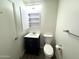 This half bathroom is equipped with stylish vanity and ample cabinet storage at 921 W University Dr # 1038, Mesa, AZ 85201