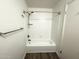 A clean and functional tub and shower combination in a well-maintained bathroom at 921 W University Dr # 1038, Mesa, AZ 85201