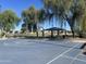 Community park basketball court with picnic pavilion and mature shade trees at 9853 W Pontiac Dr, Peoria, AZ 85382