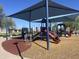 Community playground with slides and climbing structures at 9853 W Pontiac Dr, Peoria, AZ 85382