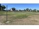 Outdoor volleyball net set up in a grassy park area at 9853 W Pontiac Dr, Peoria, AZ 85382