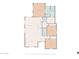 Floor plan for a spacious home with multiple bedrooms, living spaces and a Primary bath at 1211 E Hayward Ave, Phoenix, AZ 85020