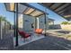 Back patio with outdoor seating at 1211 E Hayward Ave, Phoenix, AZ 85020