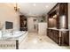 Well-appointed bathroom featuring a soaking tub, dual vanities, and a modern shower for a spa-like experience at 13206 N 64Th St, Scottsdale, AZ 85254