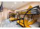 Fun bedroom with built-in bunk beds, providing ample sleeping space for or guests at 13206 N 64Th St, Scottsdale, AZ 85254