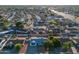 Aerial view of a residential neighborhood featuring homes, streets, and landscaping at 13624 N 31St Ave, Phoenix, AZ 85029