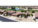 Stunning home with lush landscaping, tile roof, desert landscaping, and golf course views at 17406 N Escalante Ln, Surprise, AZ 85374