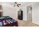Comfortable bedroom with lots of sunlight and closet access at 1876 E Azalea Ct, Gilbert, AZ 85298