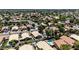 An aerial view of a neighborhood with several houses with pools at 1882 W Wildhorse Dr, Chandler, AZ 85286