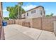Spacious backyard with privacy wall at 1882 W Wildhorse Dr, Chandler, AZ 85286