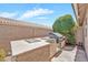Outdoor kitchen featuring built-in grill at 1882 W Wildhorse Dr, Chandler, AZ 85286