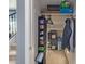 Well-organized closet with shelving and hanging space for optimal storage solutions at 2519 N 73Rd Dr, Phoenix, AZ 85035
