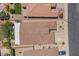 Bird's eye view of house with brown tile roof at 4649 E Sourwood Dr, Gilbert, AZ 85298