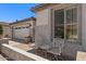 A cozy front sitting area of a single-story home with a two-car garage in view at 4649 E Sourwood Dr, Gilbert, AZ 85298