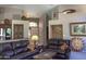 Spacious living room showcasing comfortable furnishings, stylish decor, and a cozy ambiance for relaxation and entertainment at 5023 S Dusty Coyote Trl, Gold Canyon, AZ 85118