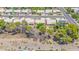 Aerial view of a neighborhood featuring mature landscaping, community pool and walking path at 5283 W Dublin Ct, Chandler, AZ 85226