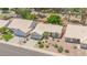 Attractive neighborhood featuring a home with three car garage and well-designed low-water landscaping at 5283 W Dublin Ct, Chandler, AZ 85226