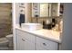 Bathroom vanity with countertop, modern vessel sink, and updated fixtures at 6885 E Cochise Rd # 127, Paradise Valley, AZ 85253
