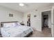 Bright bedroom with an ensuite bathroom and closet that maximizes convenience at 6885 E Cochise Rd # 127, Paradise Valley, AZ 85253