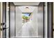 Inviting entryway with decorative tile flooring and a view to the front yard at 8544 E Heatherbrae Dr, Scottsdale, AZ 85251