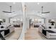 Spacious living area with a contemporary design, connecting the kitchen and lounge areas at 8544 E Heatherbrae Dr, Scottsdale, AZ 85251