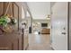 Bright and airy entryway with tile floors, a cozy living room, and neutral wall colors at 894 S Buena Vista Dr, Apache Junction, AZ 85120