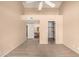 Bedroom with a view to the bathroom and closet at 9120 W Wescott Dr, Peoria, AZ 85382